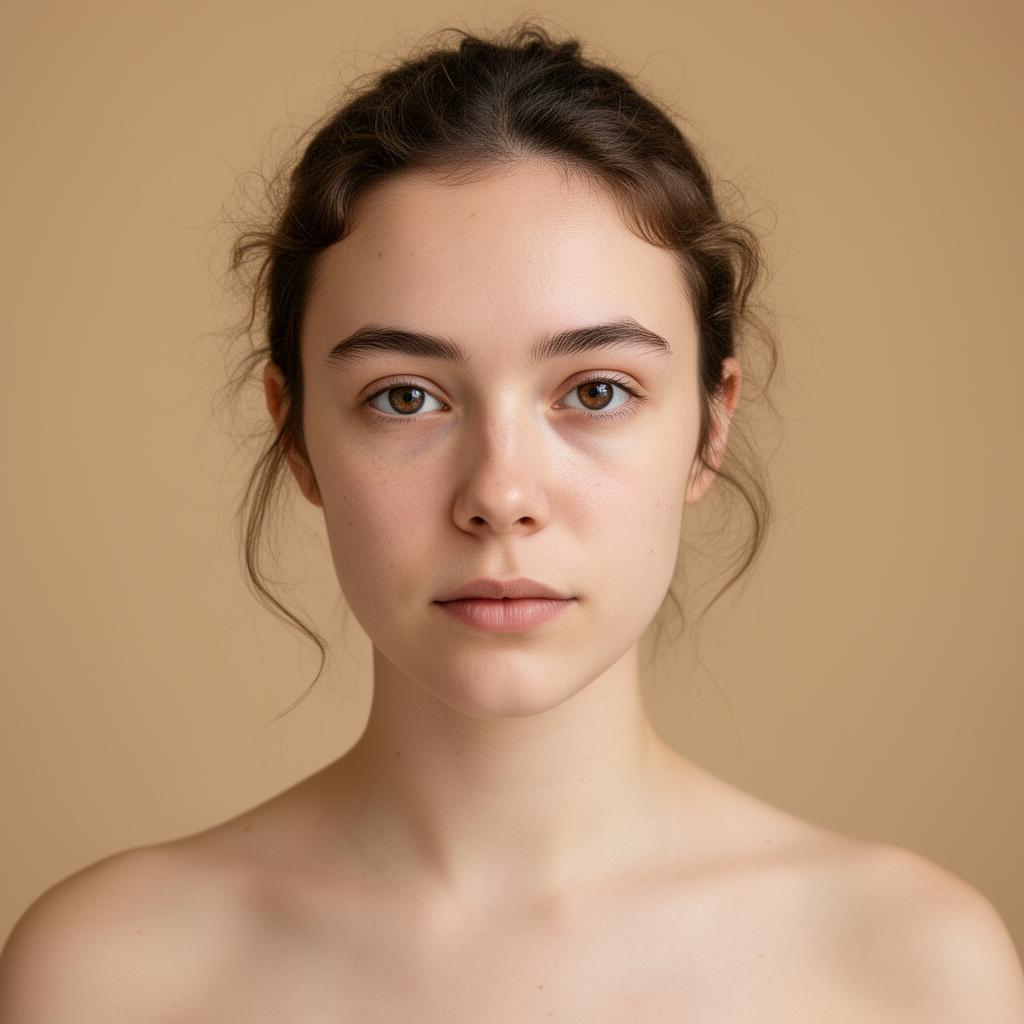 Ayşe — Soft Glam öncesi — makyajsız ve bakımsız